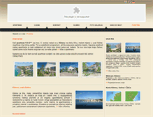 Tablet Screenshot of apartment-klimno.com